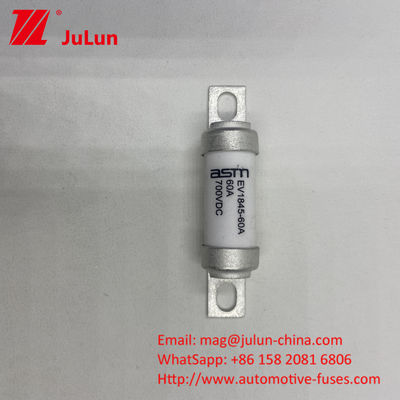 5A 700VDC EV1845 DC 700VDC 5A-150A বৈদ্যুতিক গাড়ির চার্জিংয়ের জন্য মাঝারি ভোল্টেজ বোল্ট ফিউজ