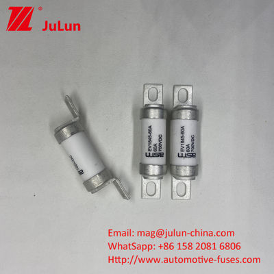 80A 700VDC EV1845 বৈদ্যুতিক গাড়ির ফিউজ EV HEV ব্রেকিং ক্ষমতা 5A-150A