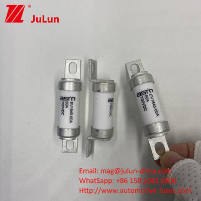 EV চার্জিং 100A 700VDC EV1845 10kA বৈদ্যুতিক গাড়ির বোল্ট ফিউজ
