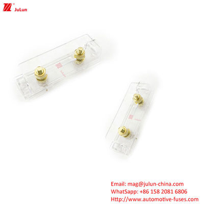 2 পোল কপার যোগাযোগ 30A-500A স্বয়ংক্রিয় ফিউজ ধারক