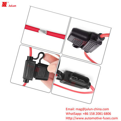Eu UL স্ট্যান্ডার্ড 50 Amp অটোমোটিভ ফিউজ হোল্ডার অটো পার্টস স্বয়ংক্রিয় রিসেট