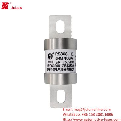 স্ক্রু রেট 200-400A 750VDC অটোমোটিভ ফিউজ হোল্ডার M8 M6 স্ক্রু মাউন্ট সঙ্গে