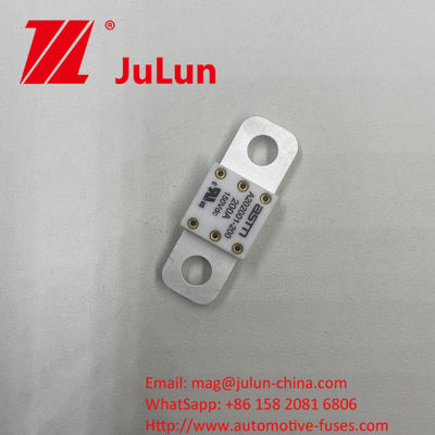 A202001-500A 125VDC এএসটিএম প্রচেষ্টাহীন ইনস্টলেশন সিরামিক কার ফিউজ ভোল্টেজ 150VDC এম 8 ইনস্টলেশনের জন্য