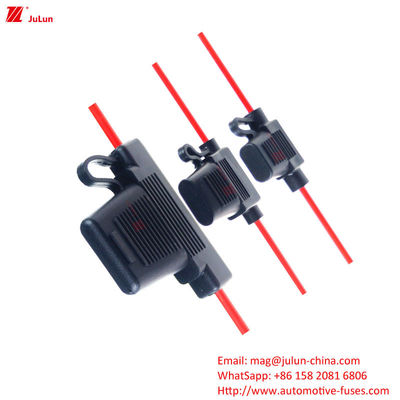 32V58V80V নামমাত্র ভোল্টেজ বৈদ্যুতিক যানবাহন সার্কিট ব্রেকার ফিউজ হোল্ডার/বক্স সহ ট্রাক/বাস এবং অন্যান্য ইলেকট্রনিক সার্কিট সুরক্ষার জন্য