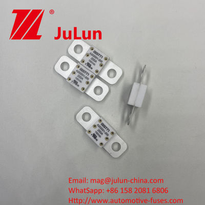 সিরামিক অটোমোবাইল ফিউজ A202001-250A 39mm এর গর্ত দূরত্ব এবং প্রস্তাবিত টাইট টর্ক 11-13N · m এর সাথে M8 ইনস্টলেশনের জন্য
