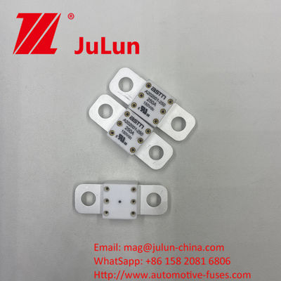 300A 150VDC A202001 স্ক্রু বোল্ট মাউন্টিং পদ্ধতি 20 * 55 মিমি সিরামিক অটোমোটিভ ফিউজগুলি ইনস্টল করা সহজ