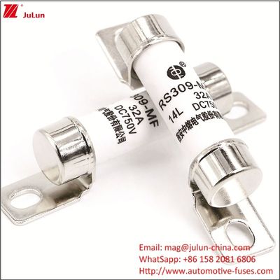 শক্তি বৈদ্যুতিক যানবাহন ফিউজ 750VDC সুরক্ষা ডিসি ফিউজ EV HEV অ্যাপ্লিকেশন দৃশ্যকল্প জাহাজ টার্মিনাল প্রকার