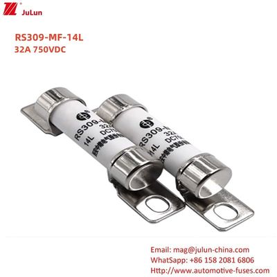 RS309 750VDC 32A 40A বর্তমান অটোমোবাইল ব্যাটারি চার্জার সহ এবং শক্তি বৈদ্যুতিক যানবাহন ফিউজ 750VDC টার্মিনাল প্রকার