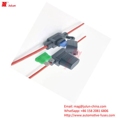 5A 100A একক / ডাবল মেরু সহ অটোমোবাইল ফিউজ ধারক