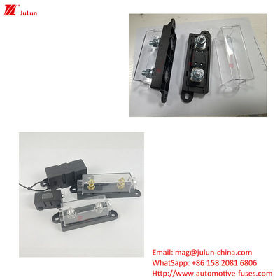 এএনএম অটো ফিউজ হোল্ডার রেটযুক্ত বর্তমান 40A-500A নতুন শক্তি / অটোমোটিভ যন্ত্রপাতি, অডিওতে প্রয়োগ করা সাধারণ ফ্লেম রিটার্ড্যান্ট