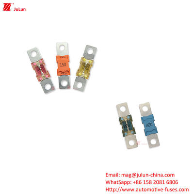 50A-500A LittelFuse টার্মিনাল নিউ এনার্জি যানবাহনের ইলেকট্রনিক সার্কিট সুরক্ষার জন্য রেটযুক্ত বর্তমান ফিউজ