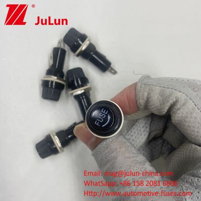 গ্লাস টিউব 6x30mm সার্কিট ফিউজ ধারক 20A 30A 80A