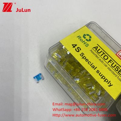 অটো ব্লেড ফিউজ 40A 32V PA66 ব্রাস থেকে তৈরি