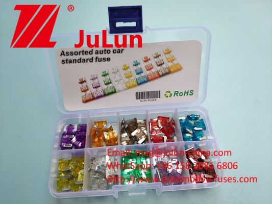 অটোমোটিভ ইলেকট্রনিক্স 30A ব্লেড অটো ফিউজ 32V 58V এবং দক্ষতার সাথে