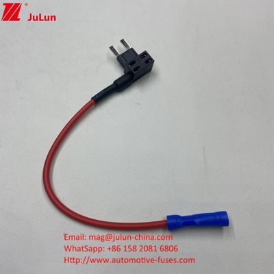 F3A 5A 10A 15A ফিউজ ট্যাপ 16AWG গাড়ি একটি সার্কিট যুক্ত করুন ACU ব্লেড ফিউজ অ্যাডাপ্টার গাড়ির জন্য ফিউজ হোল্ডার সহ ট্রাক