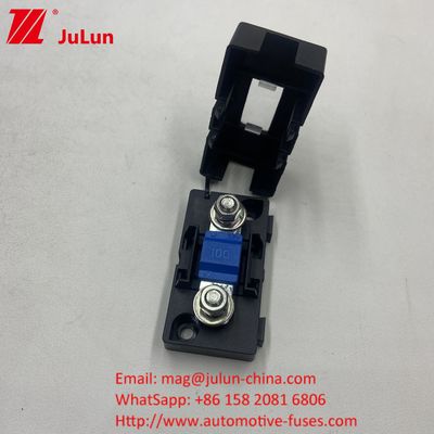 ANS / MIDI / MINI কার ফিউজ হোল্ডার 48V 72V 20A-200A বোল্ট-অন মিডি ফিউজের জন্য