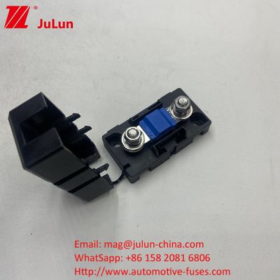 ANS-H ১-ওয়ে মিডি ফিউজ হোল্ডার ANS-8 20A 50A 80A 100A 150A 175A 200A নিরাপত্তা প্লেট বেস ক্যারিয়ার কার ফিউজ বক্স বোল্ট টাইপহেভি-ডুয়ি অ্যাপ্লিকেশনের জন্য ফিউজ হোল্ডার