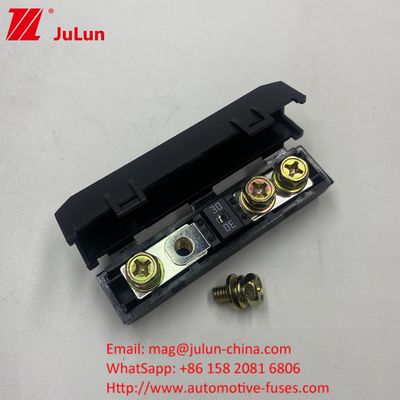 কার আরভি ফোর্কলিফ্ট 32V 48V ফিউজ ব্লক লং সাইজ ফোর্ক বোল্ট এএনএস মিডি ফিউজ হোল্ডার