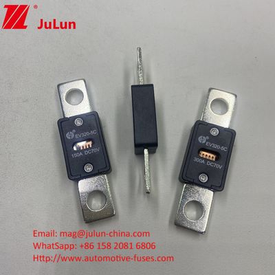 EV320-5X / 5C অটোমোটিভ ব্যাটারি 300A 70VDC চার্জার ফিউজ সহ DC ফিউজ EV HEV সুরক্ষার জন্য অন্তর্ভুক্ত