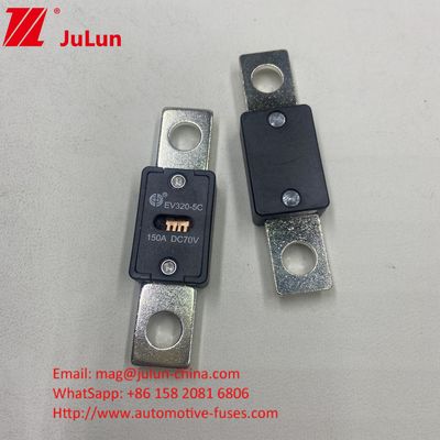 স্ক্রু বোল্ট মাউন্টিং EV320-5X 200A 70VDC যানবাহন ফিউজ 68*19*10mm