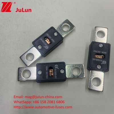 EV320-5X অটোমোটিভ ব্লেড ফিউজ 70VDC 400A ব্রেকিং ক্ষমতা 6KA