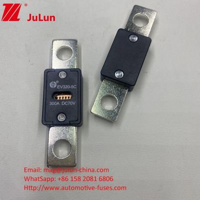 EV320-5X অটোমোটিভ ব্লেড ফিউজ 70VDC 400A ব্রেকিং ক্ষমতা 6KA