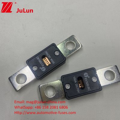 6KA EV320-5C 70VDC 150A অটোমোবাইল EV 68*19*10mm এর জন্য বৈদ্যুতিক যানবাহন ফিউজ