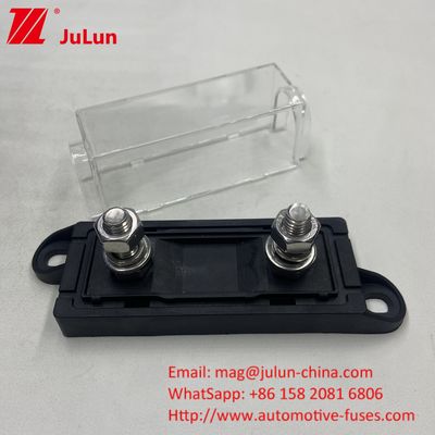 40A 50A 60A 70A 80A 100A 200A 250A 300A 400A 500A এএনএম মেগা বোল্ট-ডাউন অটো ফিউজ হোল্ডার ব্লক ক্লিয়ার আইসোলেটিং কভার সহ