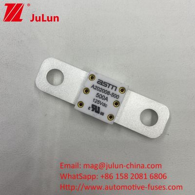 ASTM 250A 125V সিরামিক সাদা রঙের ফিউজ ইন কার ব্যাটারি