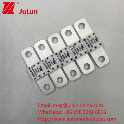 ASTM 400A 125VDC সিরামিক মেটাল কার ব্যাটারি ফিউজ অটোমোটিভ শিল্পের জন্য 68 * 17.7 * 12mm