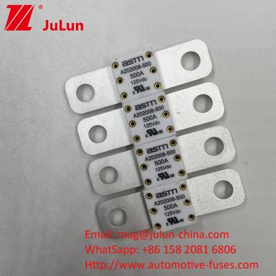 বোল্ট ফিউজ 200A 125VDC এএসটিএম শিল্প সরঞ্জাম সুরক্ষা