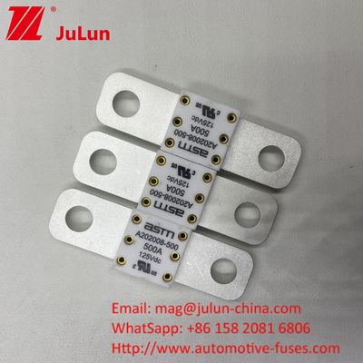 বোল্ট অটো ব্যাটারি ফিউজ 300A 350A 125VDC ASTM