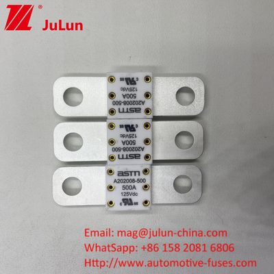 সিরামিক অটো ব্যাটারি ফিউজ 300A 125VDC অটোমোটিভ সামঞ্জস্যতা ইউনিভার্সাল