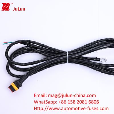 কার লাইট 3p 4p LED লাইট ওয়্যারিং হার্নেস কার বুলডোজার ওয়াটারপ্রুফ ওয়্যারিং হার্নেস