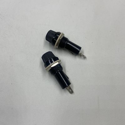 পিসিবি বোর্ড মাউন্ট সমাধান জন্য ফিউজ ধারক Knob টাইপ 6 * 30mm