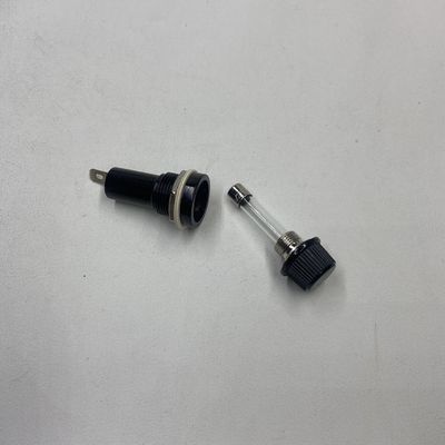 6*30mm প্যানেল মাউন্ট ফিউজ হোল্ডার বোতাম টাইপ ওয়াটারপ্রুফ ডিজাইন মেশিনের জন্য