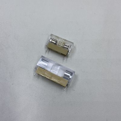 5x20 মিমি বা 6x30 মিমি পিসিবি বোর্ড মাউন্টিং গ্লাস ফিউজ হোল্ডার পাওয়ার সিস্টেমের জন্য গাড়ির জন্য কালো নীল স্বচ্ছ স্বর্ণ