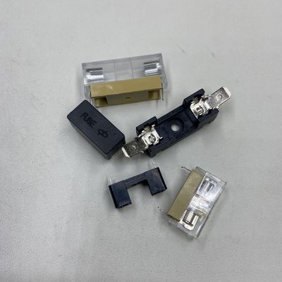 পিসিবি বোর্ড ইনস্টলেশন 6 * 30mm গাড়ির ফিউজ ধারক সঙ্গে 5 * 20mm গ্লাস ফিউজ ধারক