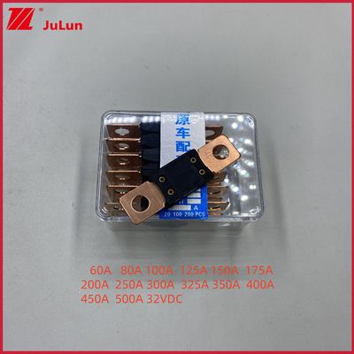 400A 32V মেগা ফিউজ বোল্ট ডাউন অটো ফিউজ অডিও হোল্ডার 0298040.ZX যানবাহন ফিউজ 60A 80A 100A 125A 150A 200A 250A 300A 400A 450A 500A টার্মিনাল টাইপ 32VDC