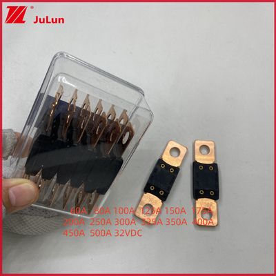 জাহাজের জন্য বৈদ্যুতিক মেগা যানবাহন ফিউজ 32VDC 0298200.ZXEH বড় বোল্ট বক্স 0298 গাড়ির মেগা ফিউজ ধারক উপর