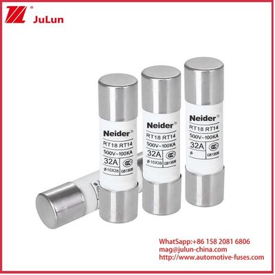 প্রতিস্থাপন ক্ষমতা 1000VDC 10A 15A 20A 25A 30A সৌর GPV ডিসি ফিউজ বৈদ্যুতিক সুরক্ষার জন্য