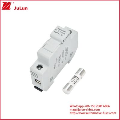 15A 1500VDC জিপিভি সিরামিক ফিউজ ফোটভোলটাইক হাই ভোল্টেজ টিউবুলার