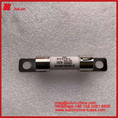 EV315-L 3EB 50A HS 10*38mm ট্রাক ভারী বৈদ্যুতিক হালকা বল্ট ইনস্টলেশন 500VDC টিউবুলার ফিউজ JASO D622 সম্মতি সহ