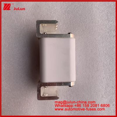 RSZ307-01 EVLH 500A 750VDC ফিউজ 50KA স্কয়ার সিরামিক অটোমোটিভ চার্জার বৈদ্যুতিক যানবাহন ডিভাইস এবং সরঞ্জাম ছোট আকার নিম্ন গলন I2t মান উচ্চ ভাঙ্গন ক্ষমতা শক্তি