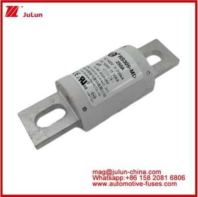 250A 500VAC Ev ফিউজ RS309-MD-200KA 500VDC 50KA AR ক্যারেমিক ডিসি পারফরম্যান্স টিউবুলার অটোমোবাইল বোল্ট স্টাড মাউন্ট