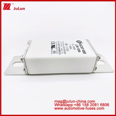 125A DC1000V 50KA AR ক্যারেমিক টিউবুলার RSZ307-000 এল 2 এন ফিউজ অটোমোবাইল বোল্ট স্টাড মাউন্ট ডিজাইনের ইভি / এইচইভি সুরক্ষার জন্য
