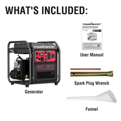 Home InvertorB পোর্টেবল ইউএসএ ইন স্টক Powersmart 4400w আউটডোর মোবাইল পাওয়ার ওপেন ফ্রেম গ্যাস জেনারেটর ফর ক্যাম্পিং হোম InvertorB পোর্টেবল