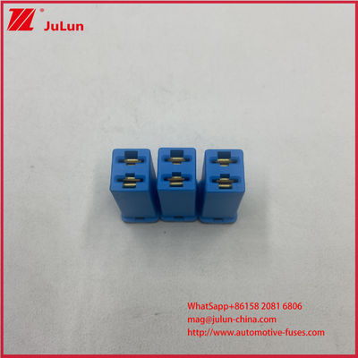 20A 32V টার্মিনাল মহিলা স্কয়ার অটোমোটিভ ফিউজ অটোমোবাইলের জন্য এসইউভি ট্রাক অফ রোড যানবাহন রেটযুক্ত প্লাগ-ইন ফিউজ লিঙ্ক অটোমোবাইলের জন্য UL ROHS সম্মতি PEC 34440011 SBF JT-40A JT