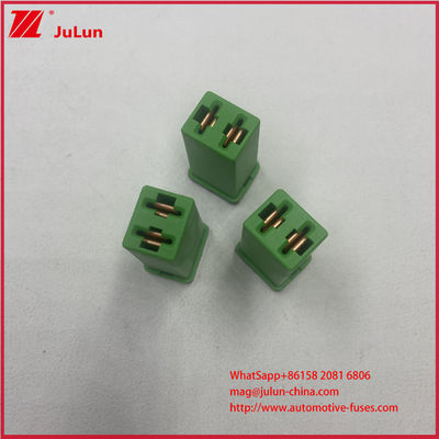40A সবুজ জেসিএএসই 0495040 অটোমোটিভ কার মেরিন আরভি ব্লেড ফিউজ পিইসি 32VDC-এ রেট করা হয়েছে