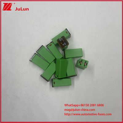 20A অটোমেটিক রিসেট কার 32VDC 30A রেট 0895 40A ফিউজ লো ব্যাক Jcase রেট 58VDC Jcase বক্স আকৃতির নিম্ন প্রোফাইল